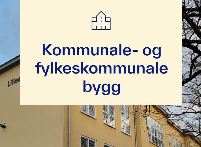 rifs rapport kommunale og fylkeskommunale bygg